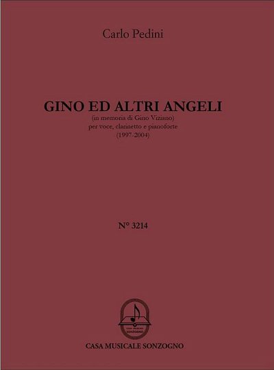 C. Pedini: Gino ed altri angeli, GesHKlrKlav (Pa+St)
