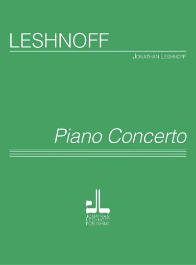 L. Jonathan: Piano Concerto, KlavOrch (Part.)