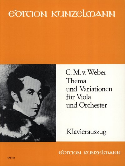 C.M. von Weber: Thema und Variationen für Viol, VaKlv (KASt)