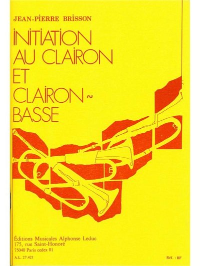 Initiation au Clairon et Clairon basse (Part.)