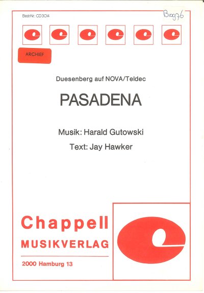 R. Jay Hawker, Harry Gutowski, Duesenberg: Pasadena