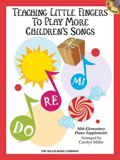 Teaching Little Fingers To Play Children's S, Klav4m (Bu+CD)