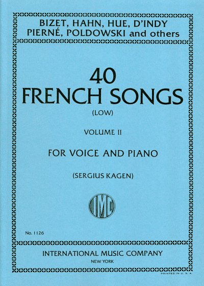 40 Franzoesische Lieder 2