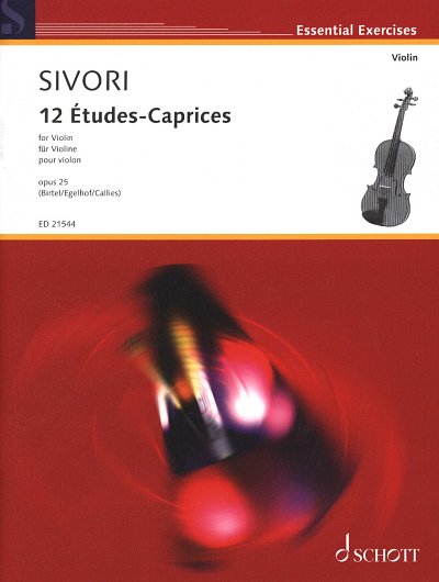 C. Sivori: 12 Études-Caprices op. 25, Viol