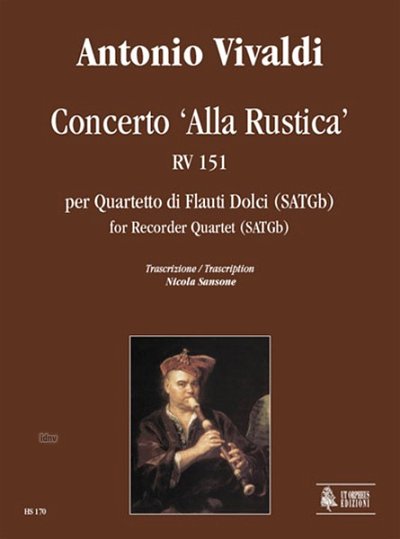 A. Vivaldi: Concerto _Alla Rustica_ RV 151, 4Bfl (Pa+St)