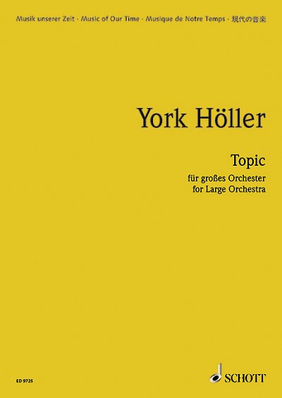 DL: Y. Höller: Topic, Sinfo (Stp)