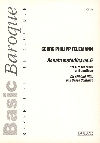 G.P. Telemann: Methodische Sonate 6 C-Dur