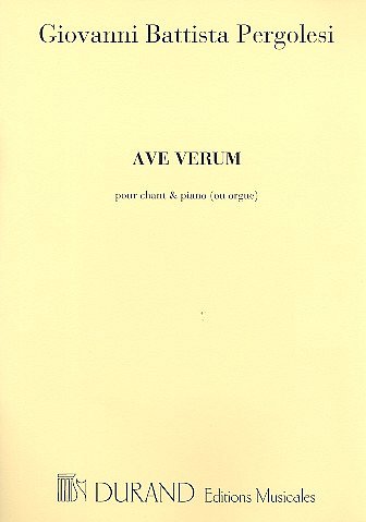 G.B. Pergolesi: Ave Verum