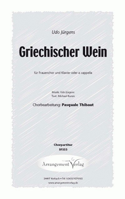 Udo Jürgens Griechischer Wein, FchKlav