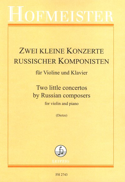 A. Komarowski: Zwei kleine Konzerte russi, VlKlav (KlavpaSt)