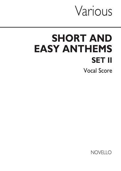 Short And Easy Anthems: Set 2, GchOrg (Bu)