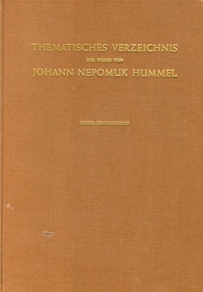 Thematisches Verzeichnis der Werke Johann Nepomuk Hummels