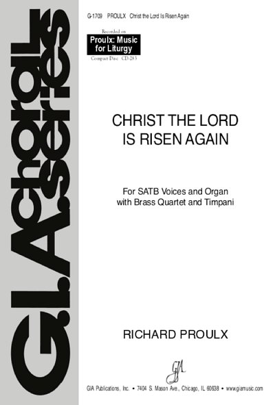 R. Proulx: Christ the Lord is Risen Again, GchOrg (Chpa)