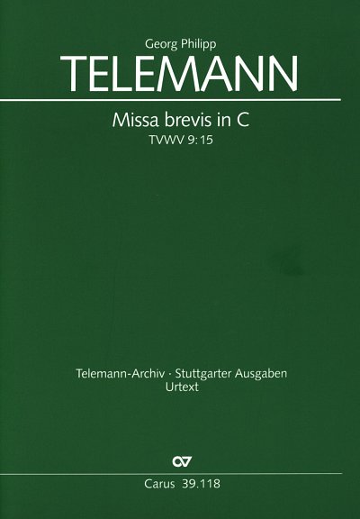 G.P. Telemann: Missa Brevis C-Dur Twv 9/15
