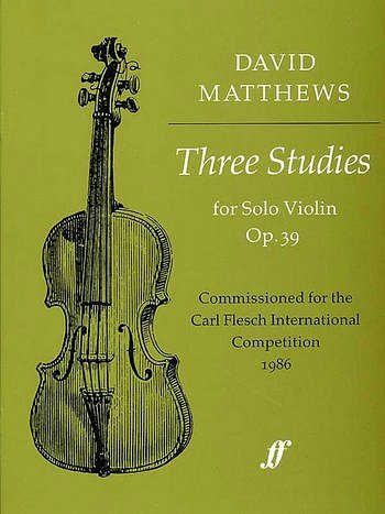 Matthews David: 3 Studies Op 39 (1985)