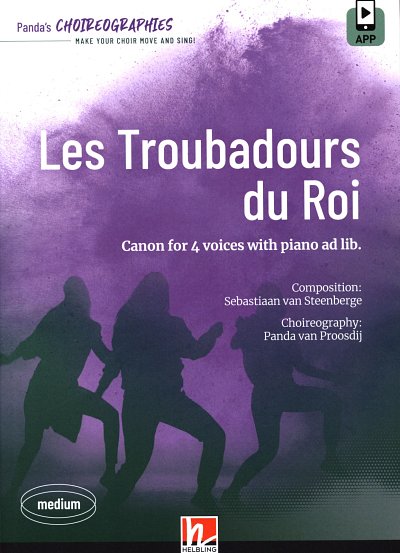 P. van Proosdij: Les Troubadours du R, Ch4;Klav (+medonlApp)
