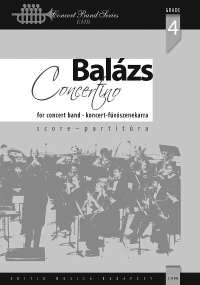 Á. Balázs: Concertino, Blaso (Part.)
