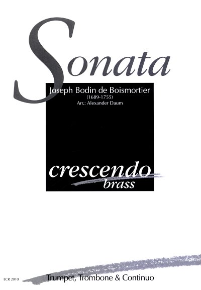 J.B. de Boismortier: Sonata, TrpPosKlav (Pa+St)