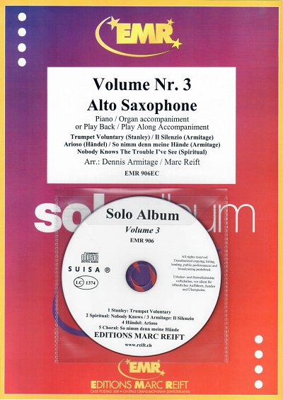 DL: M. Reift: Solo Album Volume 03, AsaxKlaOrg