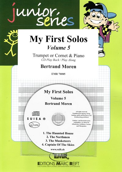 B. Moren: My First Solos Volume 5, Trp/KrnKlav (+CD)