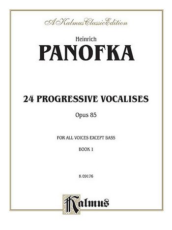 Panofka 24 Prog. Vocalises Op 85, Ch (KA)