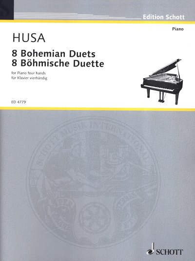 K. Husa: 8 Boehmische Duette, Klav(4hd) (Sppart)
