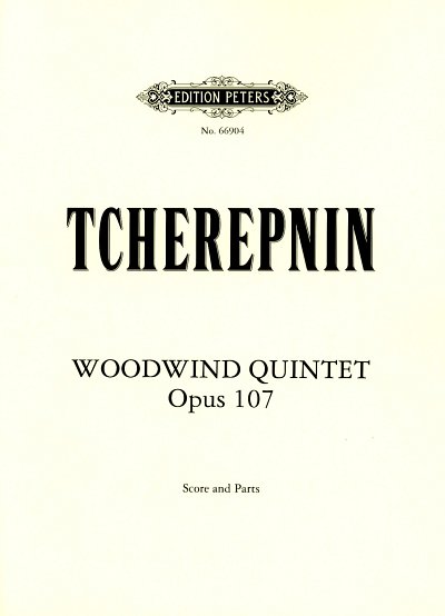 A.N. Tscherepnin: Woodwind Quintet Op 107