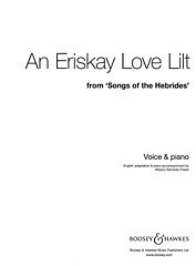 DL: M.K.K. MacLeod: An Eriskay Love Lilt, GesKlav