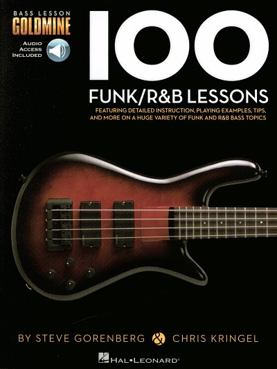 100 Funk/R&B Lessons, E Bass (+Audio online)
