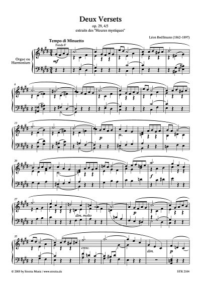 DL: L. Boellmann: Zwei Versetten op. 29, 4/5 / aus 