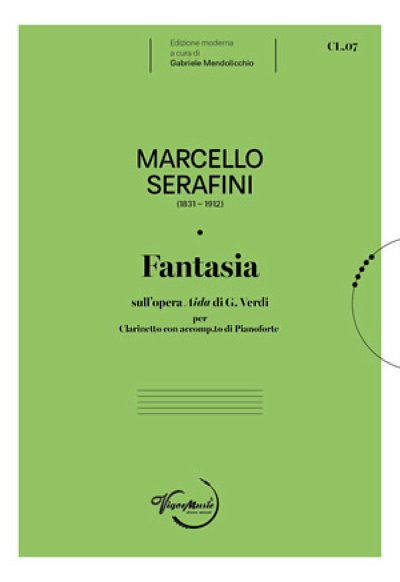M. Serafini: Fantasia sull'opera Aida di, KlarKlv (KlavpaSt)