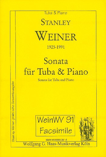 Weiner Stanley: Sonate Weinwv 91