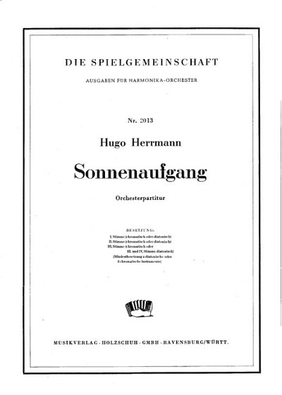 H. Herrmann et al.: Sonnenaufgang