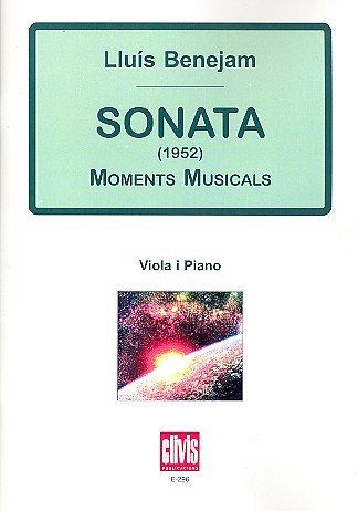 Benejam Lluis: Sonate (Moments Musicals)