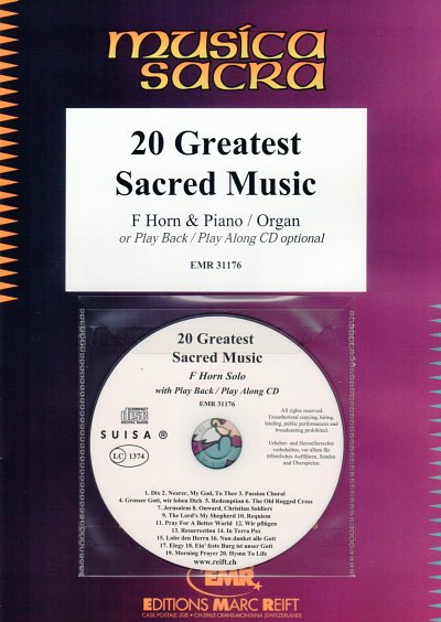 DL: 20 Greatest Sacred Music, HrnOrg/Klav