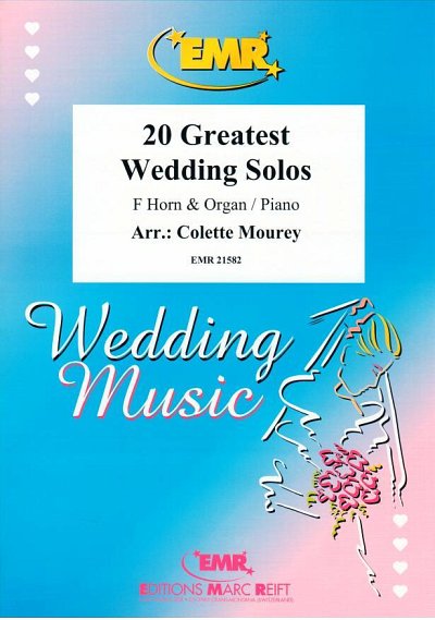 DL: C. Mourey: 20 Greatest Wedding Solos, HrnOrg/Klav