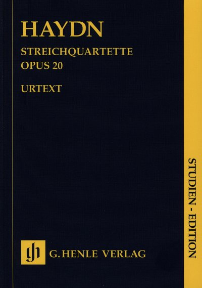 J. Haydn: Streichquartette Heft IV op. 20, 2VlVaVc (Stp)