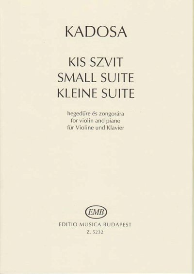 Kleine Suite, VlKlav (KlavpaSt)