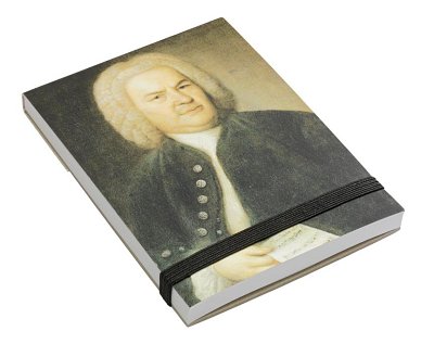 J.S. Bach: Notizblock Bach Porträt