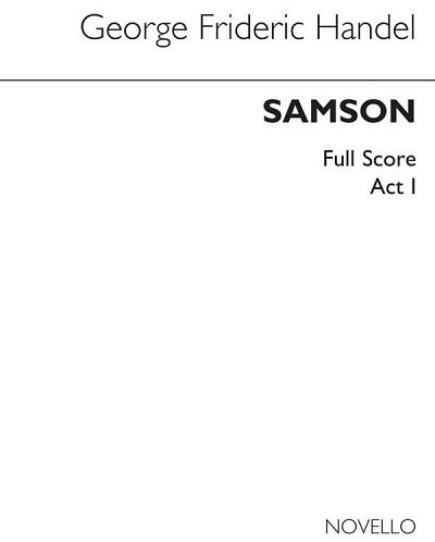 G.F. Händel: Samson (Ed. Burrows) - Full Score (Part.)