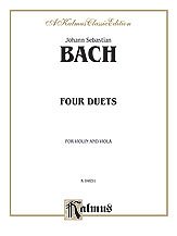 DL: J.S. Bach: Bach: Four Duets for Violin and Viola, VlVla