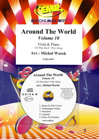 M. Worek: Around The World Volume 10, VaKlv (+CD)