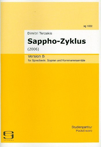 D. Terzakis: Sappho Zyklus (2006)