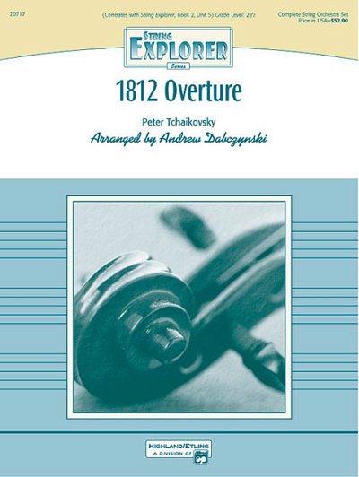 P.I. Tschaikowsky: 1812 Overture, Stro (Pa+St)