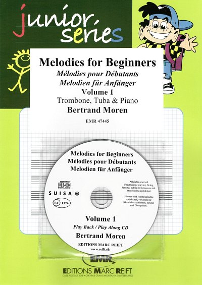 B. Moren: Melodies for Beginners Volume 1, PosTbKlav (+CD)