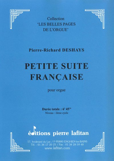 Petite Suite Française, Org