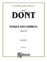 DL: J.D.D. Jacob: Dont: Etudes and Caprices, Op. 35, Viol