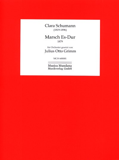 C. Schumann: Marsch Es-Dur, Sinfo (Pa+St)