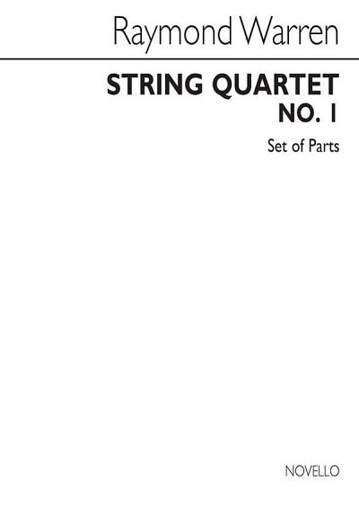 String Quartet No.1 (Parts), 2VlVaVc (Bu)