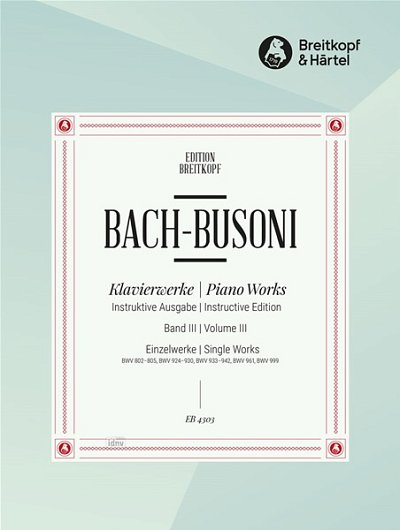 J.S. Bach: Klavierwerke III Bd. 3